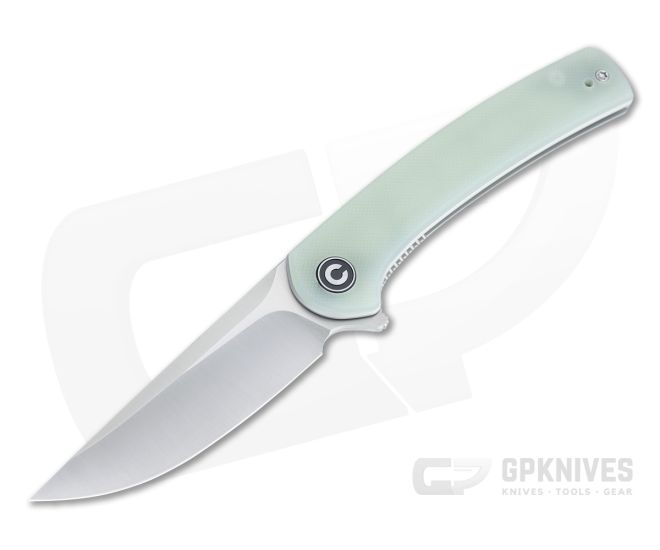 CIVIVI Mini Asticus Satin Stainless Natural G10 Liner Lock Flipper C19026B-3 - CV-C19026B-3