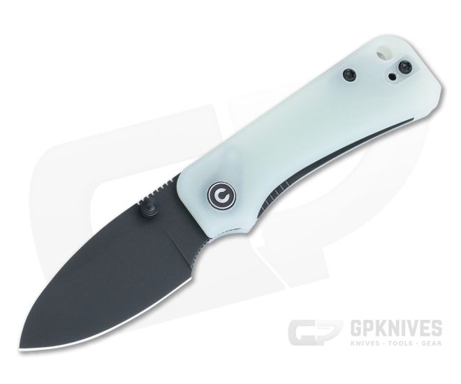 CIVIVI Baby Banter Liner Lock Folder Natural G10 Black Stonewashed Nitro-V C19068S-8 - CV-C19068S-8
