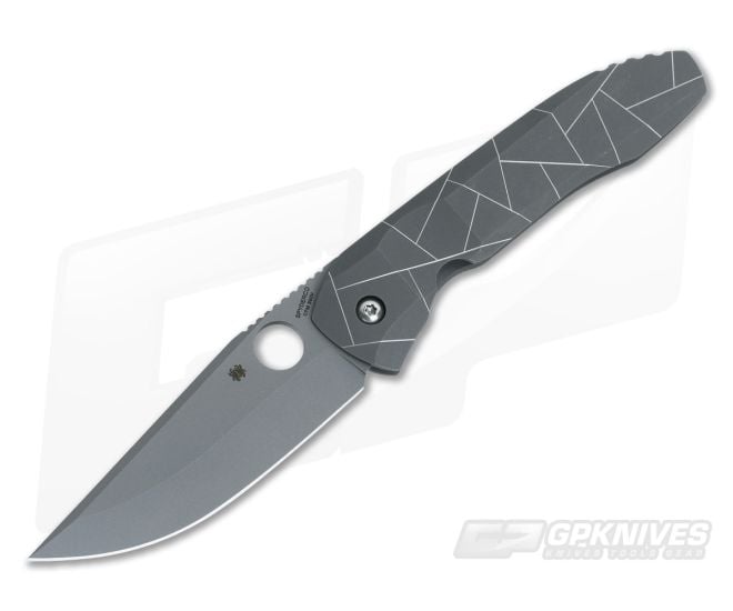 Spyderco Nirvana Rassenti Integral Titanium Frame C199TIP - SP-C199TIP