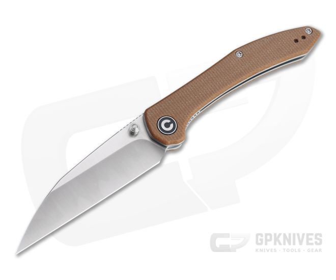 CIVIVI x Mallery Hadros Wharncliffe Satin Stainless Brown Micarta CIVIVI x Mallery Hadros Wharncliffe Satin Stainless Brown Micarta