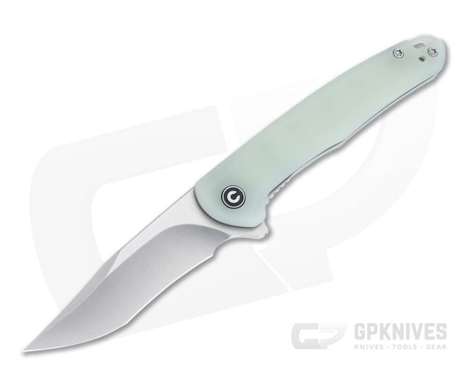 CIVIVI x Ochs Mini Sandbar Satin Nitro-V Natural G10 Flipper C20011-2 - CV-C20011-2