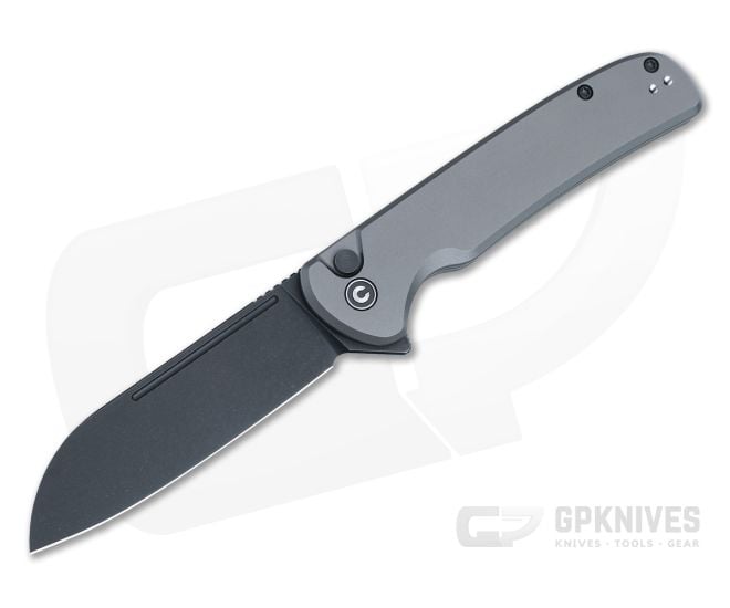 Civivi Chevalier II Button Lock Flipper Gray Aluminum C20022B-3 - CV-C20022B-3