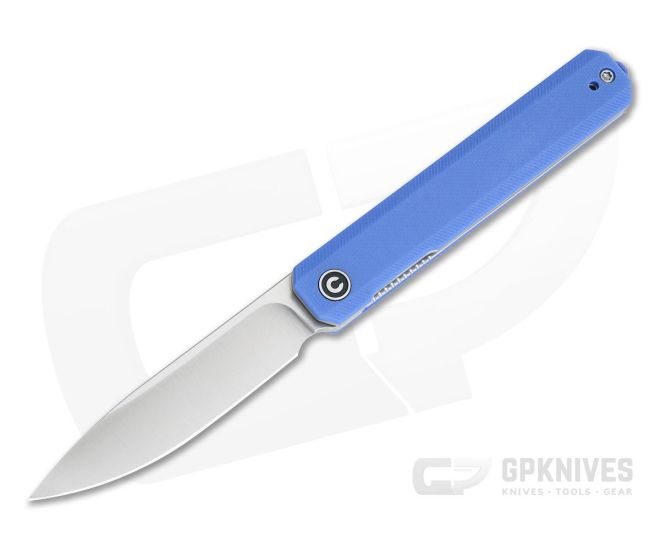 CIVIVI Exarch C2003B Blue G10 Satin D2 Liner Lock Front Flipper - CV-C2003B