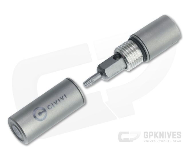 CIVIVI x Hel Key Bit Gray Titanium Keychain Torx Driver C20048-1 - CV-C20048-1