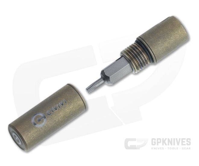 CIVIVI x Hel Key Bit Bronze Titanium Keychain Torx Driver C20048-2 - CV-C20048-2