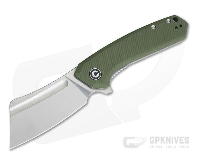 CIVIVI Mini Bullmastiff C2004A OD Green G10 9Cr18MoV Stainless Steel Liner Lock Flipper - CV-C2004A