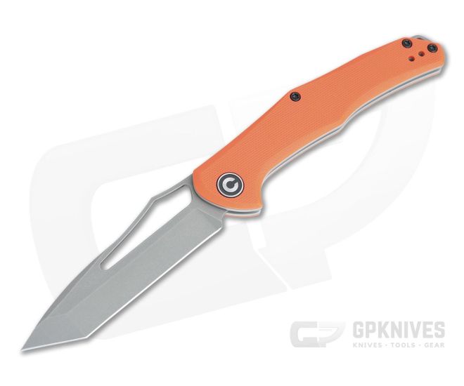 CIVIVI Fracture Tanto C2008C Orange G10 8Cr14MoV Stainless Steel Slip Joint - CV-C2008C