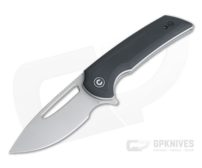 CIVIVI Odium C2010D Ferrum Forge Black G10 Stonewashed D2 Liner Lock Flipper - CV-C2010D