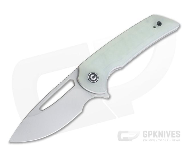 CIVIVI Odium C2010F Ferrum Forge Natural G10 Stonewashed D2 Liner Lock Flipper - CV-C2010F