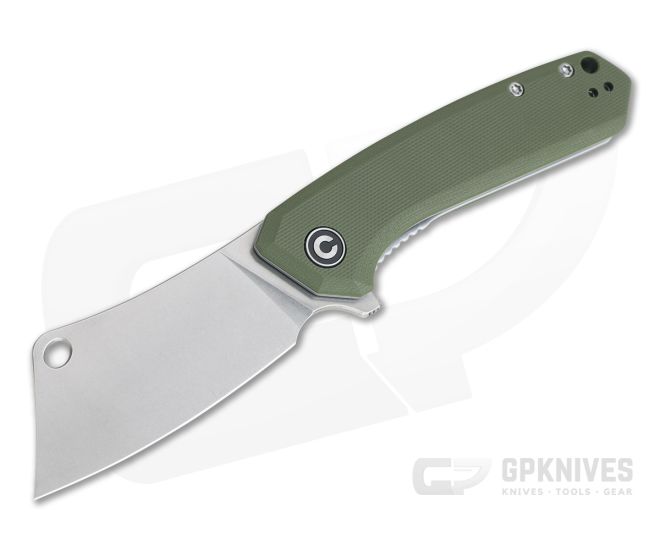 CIVIVI Mini Mastodon C2011A OD Green G10 9Cr18MoV Stainless Steel Liner Lock Flipper - CV-C2011A