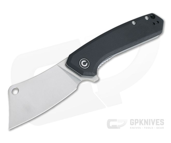CIVIVI Mini Mastodon C2011C Black G10 9Cr18MoV Stainless Steel Liner Lock Flipper - CV-C2011C