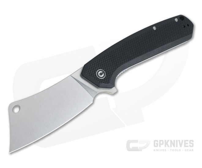 CIVIVI Mastodon C2012C Black G10 9Cr18MoV Stainless Steel Liner Lock Flipper - CV-C2012C