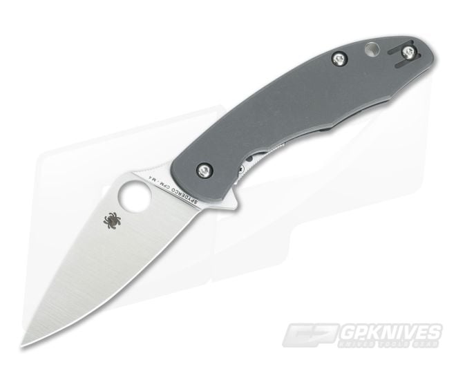 Spyderco Mantra Titanium Flipper M4 Steel C202TIP - SP-C202TIP
