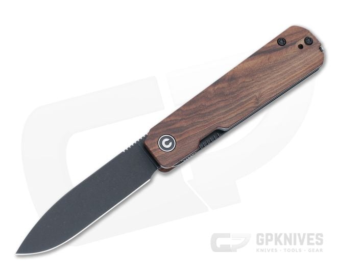Civivi Sendy Guibourtia Wood Liner Lock Flipper Knife C21004A-2 - CV-C21004A-2