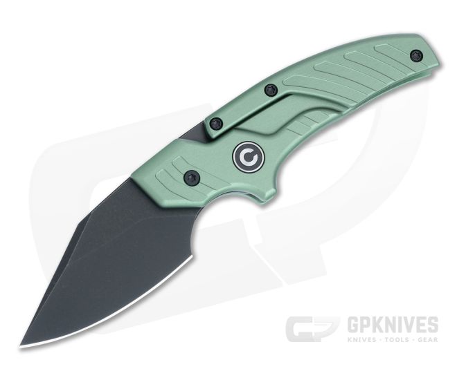 CIVIVI Typhoeus Green Folding Push Dagger Black 14C28N Blade C21036-4 - CV-C21036-4