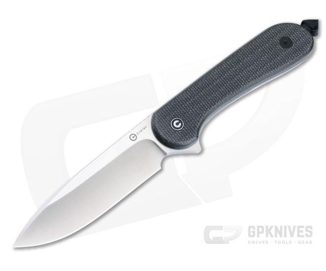 CIVIVI Fixed Blade Elementum Satin D2 Dark Green Micarta Handle Knife C2105B - CV-C2105B