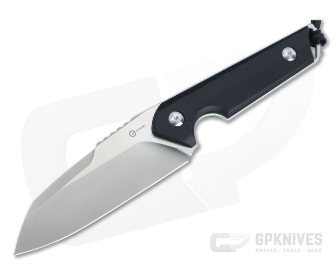CIVIVI Kepler Torbe Satin 9Cr18MoV Black G10 Fixed Blade C2109C - CV-C2109C