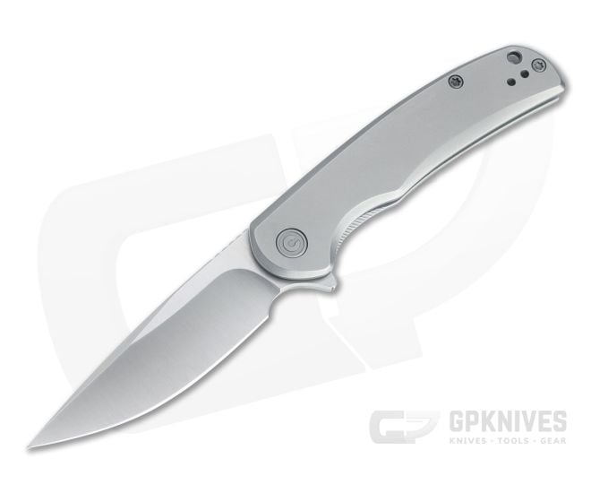 CIVIVI NOx Satin Nitro-V Gray Stainless Steel Frame Lock Flipper C2110A - CV-C2110A