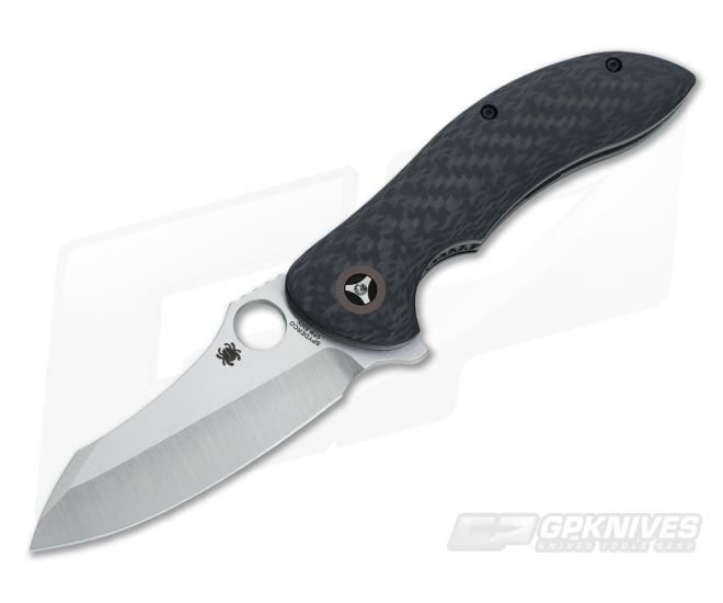 Spyderco Magnitude Carey Carbon Fiber Flipper C212CFP - SP-C212CFP