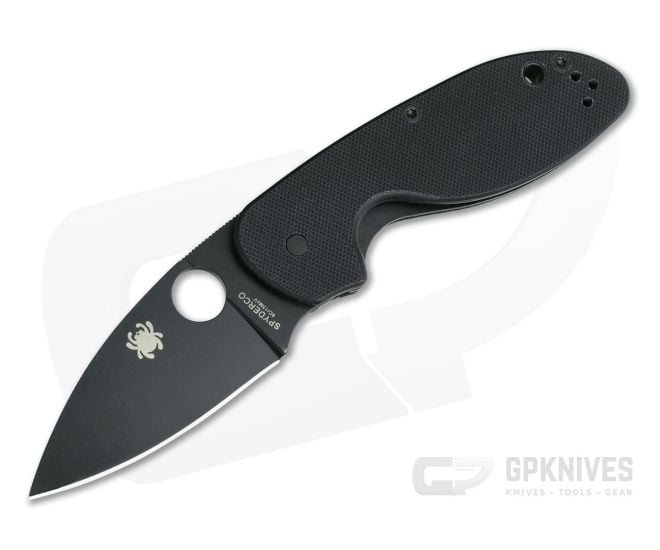 Spyderco Efficient Black G10 Black Blade C216GPBBK - SP-C216GPBBK