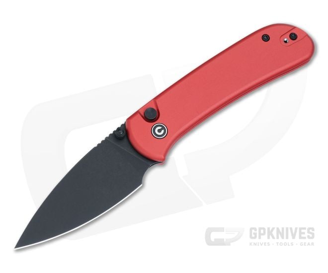 CIVIVI Qubit Red Button Lock Pocket Knife C22030E-2 - CV-C22030E-2