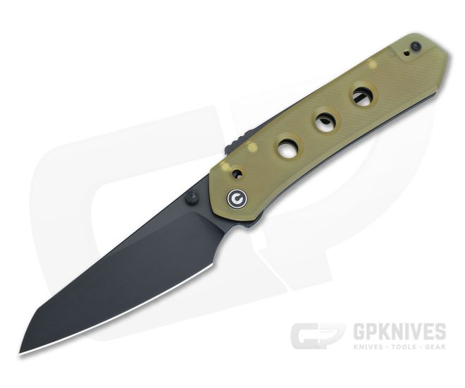 CIVIVI Vision FG Bead Blasted Ultem Superlock Black Nitro-V Blade C22036-6 - CV-C22036-6