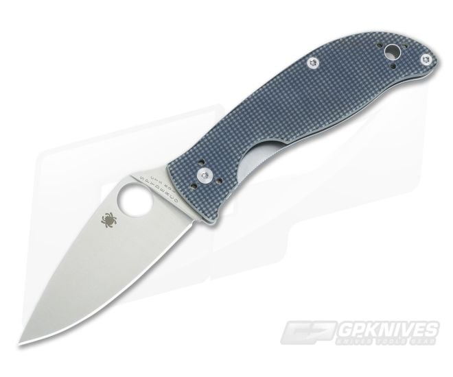 Spyderco Polestar Gray G-10 CTS-BD1 Folder C220GPGY - SP-C220GPGY