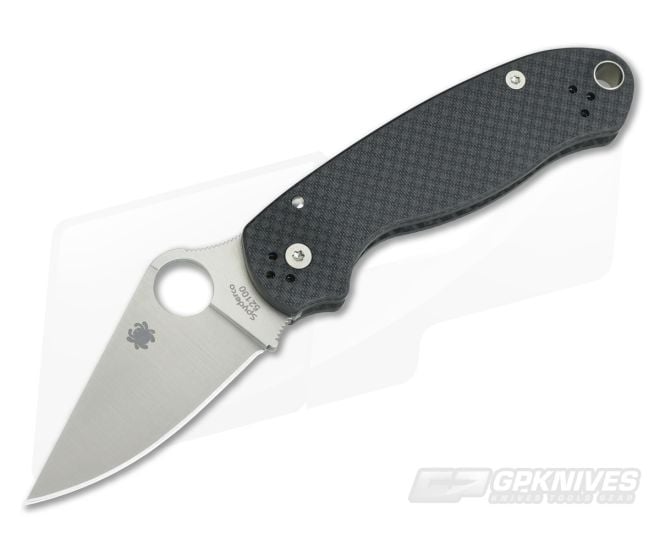 Spyderco Para 3 Peel Ply Carbon Fiber 52100 Limited Run C223CF52100P - SP-C223CF52100P