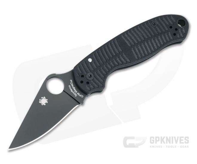 Spyderco Para 3 Salt Black MagnaCut Black G10 - SP-C223GMCBKP