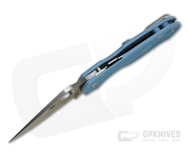 Spyderco Para 3 Lightweight Stone Blue FRN 20CV - Pre-Owned