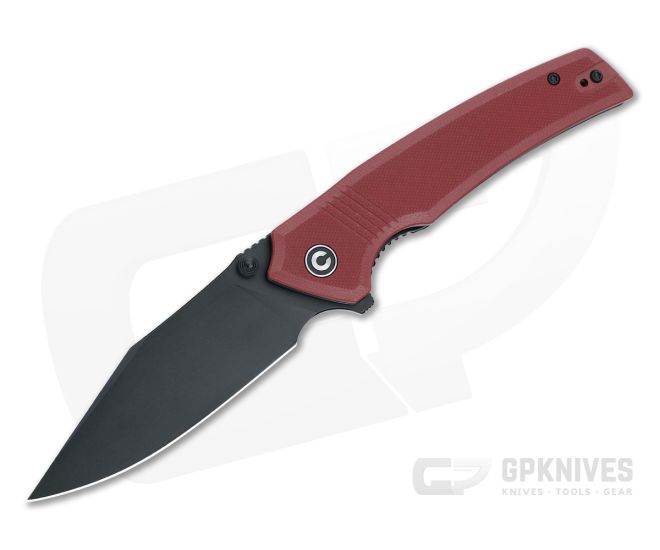CIVIVI Tranquil Liner Lock Burgundy (Red) G10 Black 14C28N Folder C23027-2 - CV-C23027-2