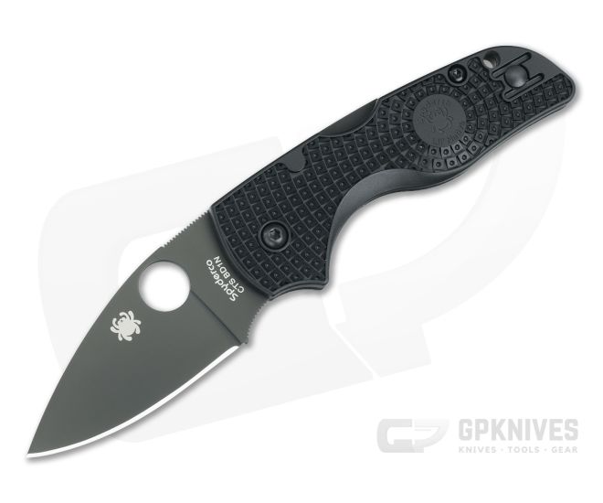 Spyderco Lil' Native Lightweight Black Blade C230PBBK - SP-C230PBBK