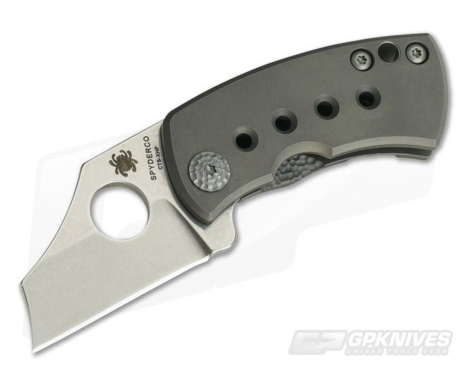 Spyderco McBee Jonathan McNees XHP Titanium Frame Lock C236TIP - SP-C236TIP