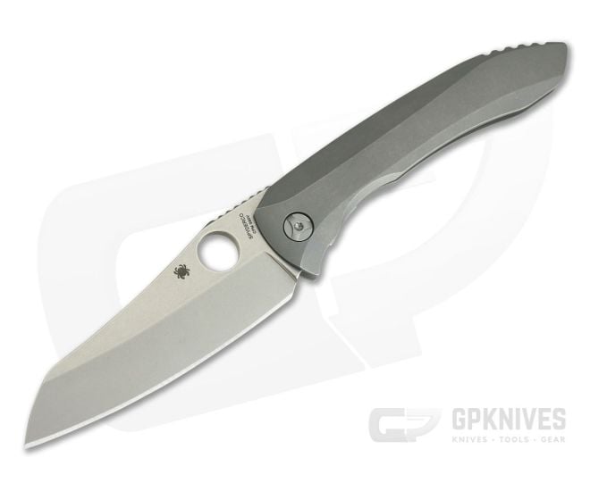 Spyderco Paysan Rassenti S90V Integral Titanium Frame C238TIP - SP-C238TIP