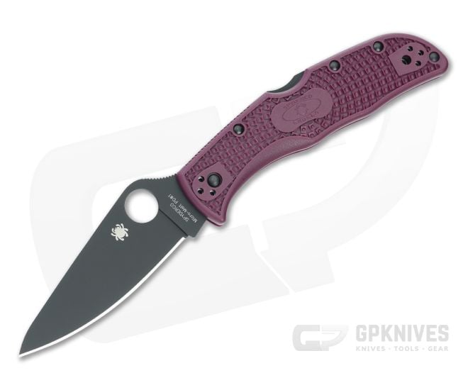 Spyderco Endela PD#1 Burgundy Sprint Run - SP-C243BGBKP