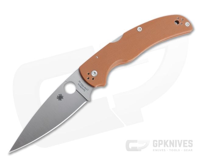 Spyderco Native Chief Sprint Burnt Orange Linerless G10 CPM REX 45 C244GPBORE - SP-C244GPBORE