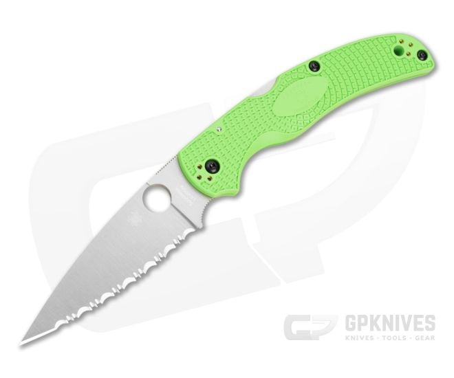 Spyderco Native Chief Salt Green Lightweight Spyderedge - SP-C244SGR