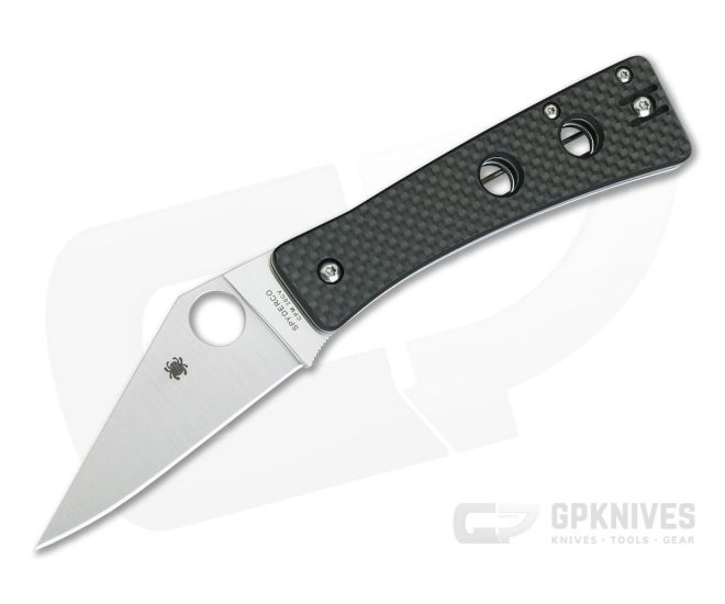 Spyderco Watu Carbon Fiber/G10 Satin 20CV Compression Lock Folder C251CFP - SP-C251CFP
