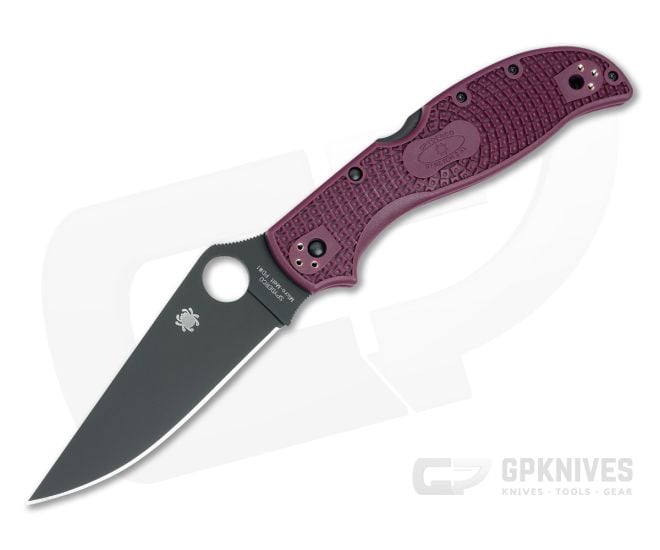 Spyderco Stretch 2 XL PD#1 Burgundy Sprint Run - SP-C258BGBKP