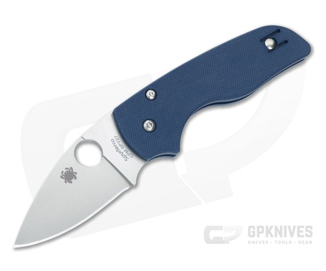 Spyderco Lil' Native SPY27 Cobalt Blue G10 - SP-C230GPCBL