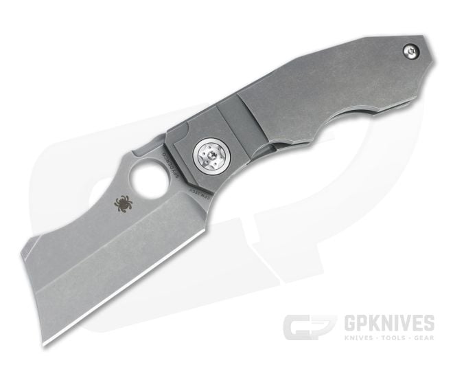 Spyderco Stovepipe Rydbom Titanium Frame Lock - SP-C260TIP
