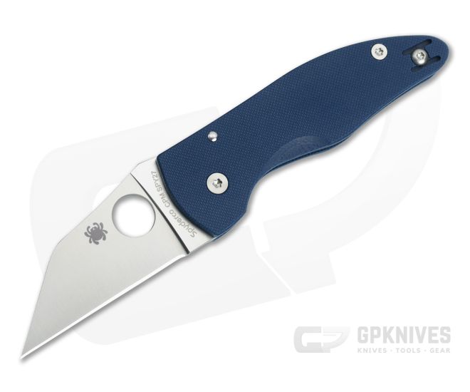 Spyderco MicroJimbo Cobalt Blue G10 SPY27 - SP-C264GPCBL
