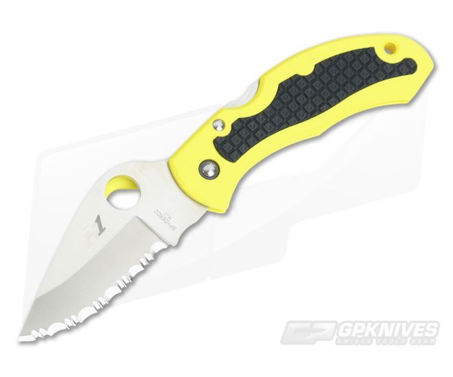 Spyderco Snap-It Salt Serrated C26SYL - SP-C26SYL
