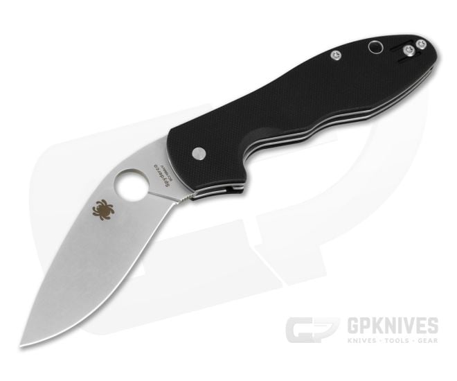 Spyderco Retract Black G10 Liner Lock C276GP - SP-C276GP