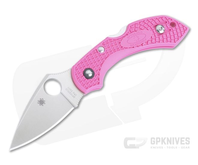 Spyderco Dragonfly 2 Pink FRN Satin S30V Folder C28FPPNS30V2 - SP-C28FPPNS30V2
