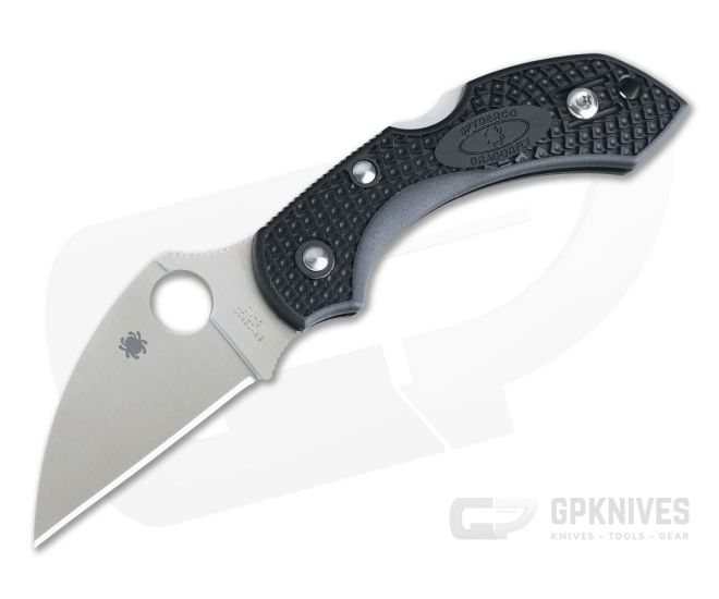 Spyderco Dragonfly 2 Wharncliffe Plain VG10 Black FRN C28FPWCBK2 - SP-C28FPWCBK2