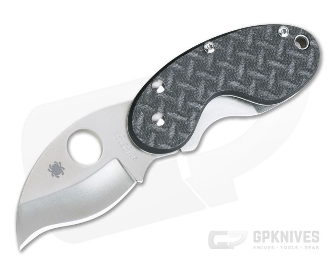 Spyderco Cricket Black Nishijin glass fiber VG10 Frame Lock