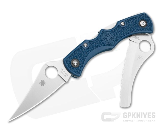 Spyderco Dyad Jr. Lightweight Cobalt Blue SPY27 Sprint - SP-C39P&SCBL