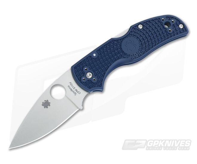 Spyderco Native 5 Lightweight Dark Blue FRN S110V C41PDBL5 - SP-C41PDBL5
