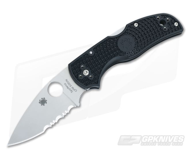 Spyderco Native 5 Lightweight Part Serrated C41PSBK5 - SP-C41PSBK5